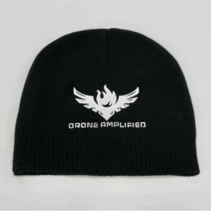 Beanie with D.A. combination mark